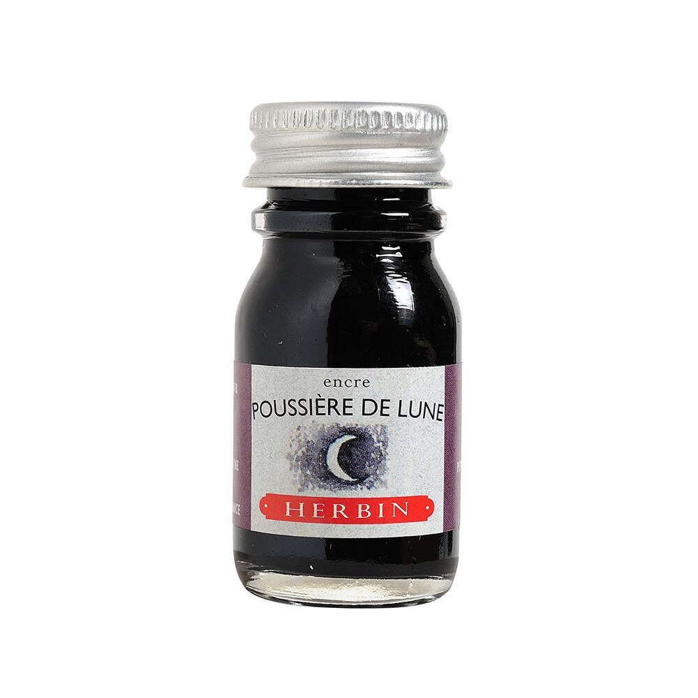 J.Herbin 10ml Fountain Pen Ink Bottle Poussiere De Lune